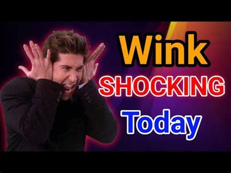 Winklink Shocked Wink Price Prediction Winklink Today Update YouTube