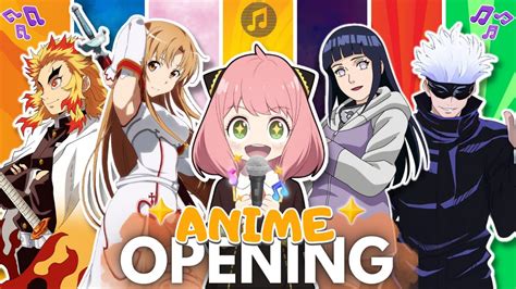 ANIME OPENING QUIZ GUESS WHAT THE ANIME IS BY THE OPENING SONG 50