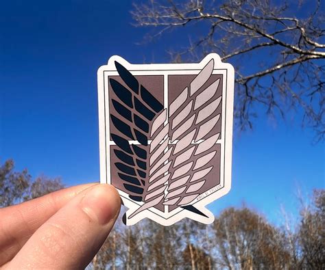 Aot Wings of Freedom Sticker - Etsy