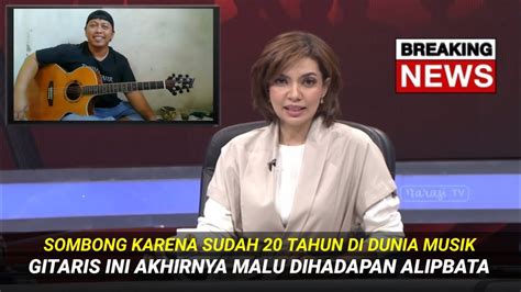 Sombong Mengaku Berpengalaman Selama 20 Thn Dibidang Musik Gitaris Ini