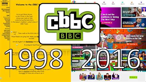 CBBC Website - 1998 - 2016 - YouTube