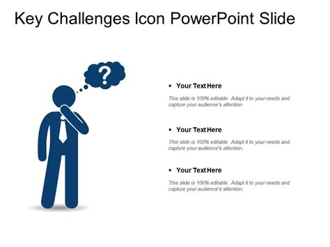 Key Challenges Icon Powerpoint Slide | PowerPoint Slide Clipart | Example of Great PPT ...