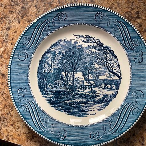 Value of Currier and Ives Plates? | ThriftyFun