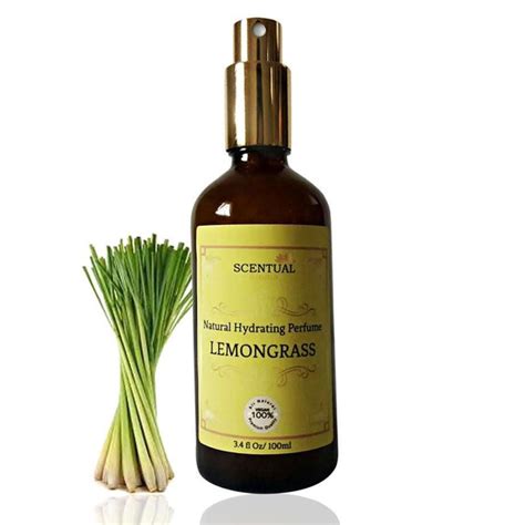 Organic Lemongrass Hydrating Perfume Lemongrass Body Spray Etsy