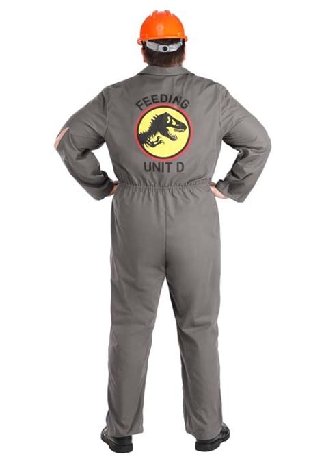 Adult Plus Size Jurassic Park Employee Costume | Jurassic Park Costumes