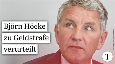 Urteil In Halle Afd Politiker Bj Rn H Cke Wegen Ns Spruchs Zu