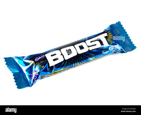 Boost Chocolate Bar Stock Photo - Alamy