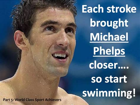 Michael Phelps Motivational Slogans And Quotes Ppt