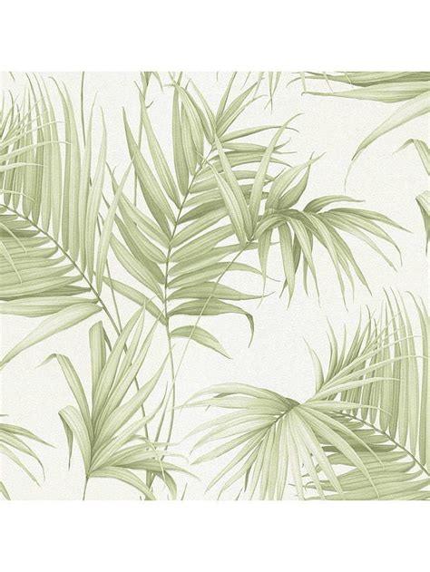 Galerie Palm Leaves Vinyl Wallpaper ES31132 Vinyl Wallpaper Jungle