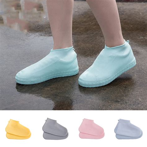 New Arrival Reusable Silicone Shoe Covers Outdoor Non Slip