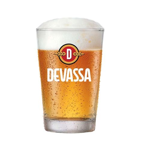 Copo De Cerveja Devassa Caldereta Vidro 300ml Ref 7009100