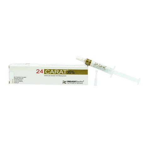 Prevest 24 Carat Bleaching Kits Refills Alpha Dentkart