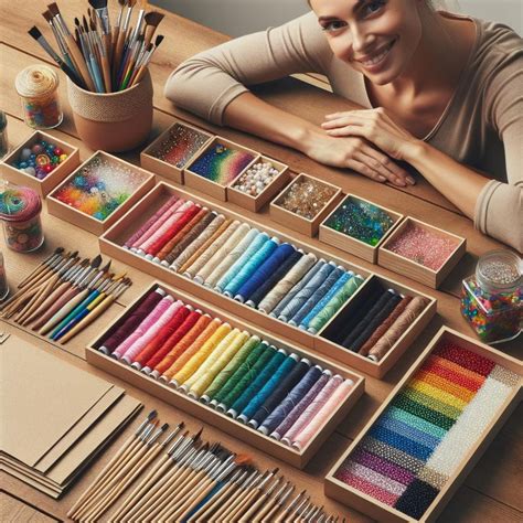 organizing small craft items decluttering solutions