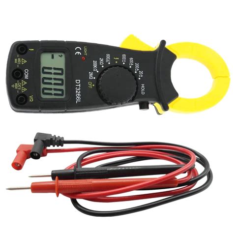 A Ac Dc Ohm Current Voltage Tester Digital Amper Clamp Meter