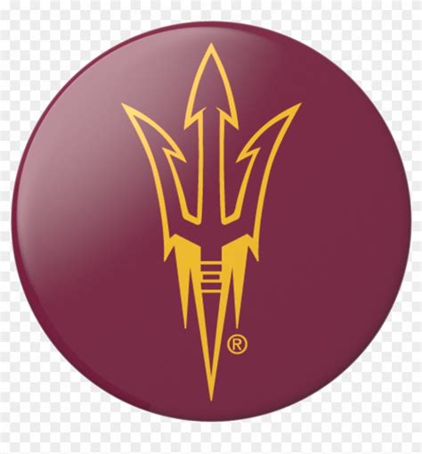 Sundevils Arizona State University Pitchfork Logo Hd Png Download