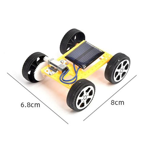 Mini Masinuta Cu Energie Solara Neasamblata Kit Educativ Pentru