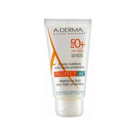 A Derma Protect Ac Fluide Matifiant Tr S Haute Protection Spf Ml