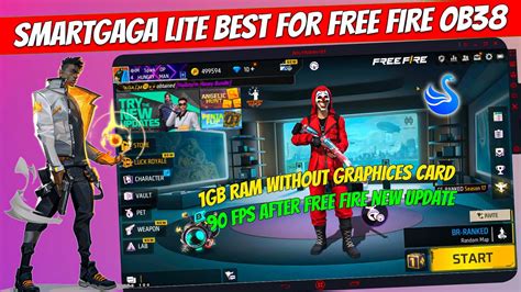 New Smartgaga Lite Best Version For Free Fire New Update Ob Ff Ob