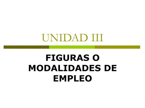 Unidad 3 Modalidades De Contratación Ppt Descarga Gratuita