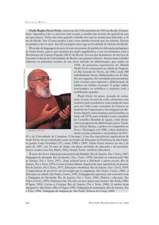 Carta De Paulo Freire Aos Professores De Guine Bissau PDF