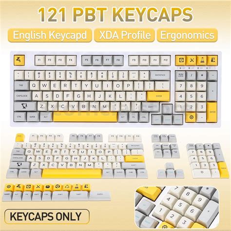 Keys Heavy Industry Pbt Keycap Set Xda Profile Sublimation Custom