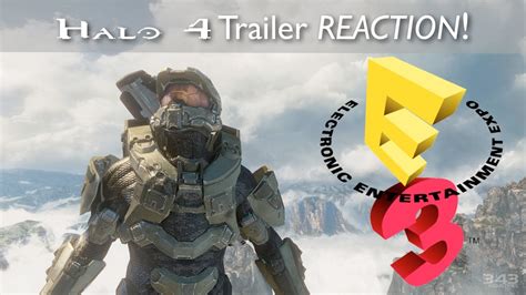 Halo 4 E3 REVEAL Reaction YouTube