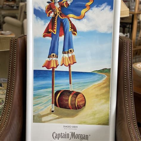 Captain Morgan Poster | High Cotton Consignment