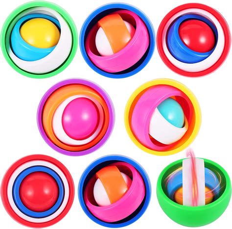 Scione 5 Pack Fidget Gyroscope New Fidget Toys Portable Fidget Spinners