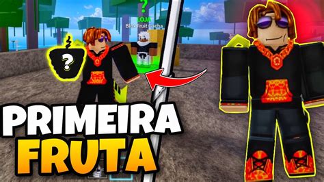 Girei Minha Primeira Fruta No Blox Fruits Nem Acredito Que Veio Essa Noob Ao Pro 2 Youtube