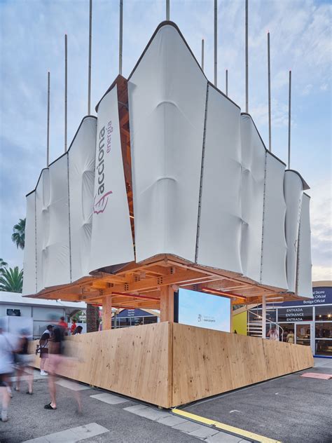 Sustainable Materials Redefine Design in ACCIONA Energía’s Pavilion at