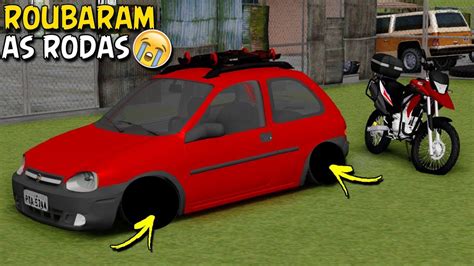 Gta San Andreas Vida Real Roubaram As Rodas Do Meu Carro Fiz