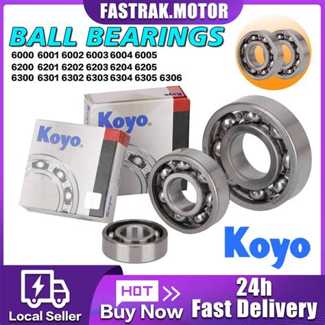 JAPAN Koyo Bearings All Size 6200 6201 6202 6203 6204 6205 6300 6301