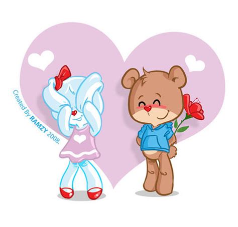 cute love By ramzytaweel | Love Cartoon | TOONPOOL