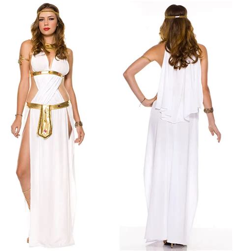 Adult Fancy Dress For Women Goddess Venus Costumes Halloween Cleopatra