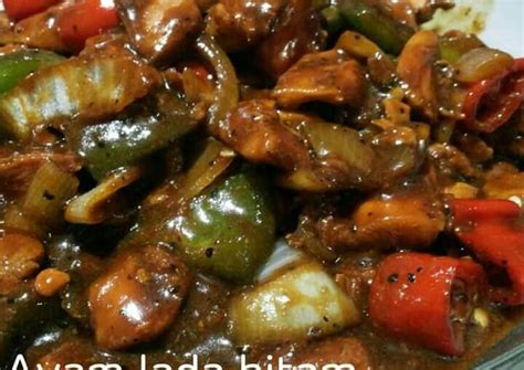 Resep Ayam Lada Hitam oleh PinK Kitchen - Cookpad