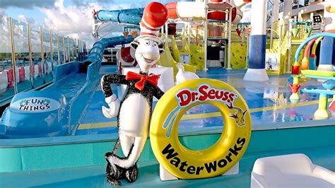 Dr Seuss Waterworks Full Tour On Carnival Horizon Cruise Ship And Pov