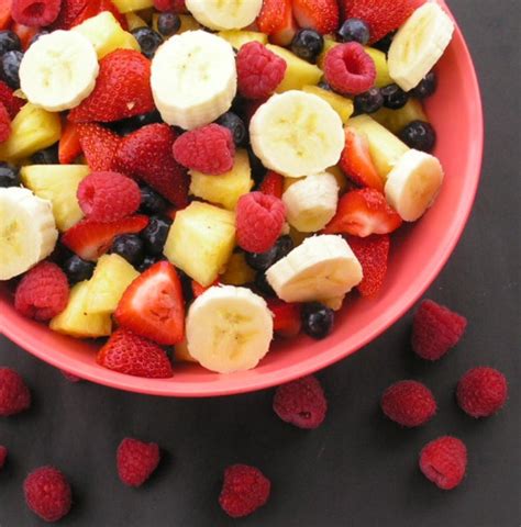 The Ambrosia Recipe Of The Week Mixed Berry And Banana Fruit Salad