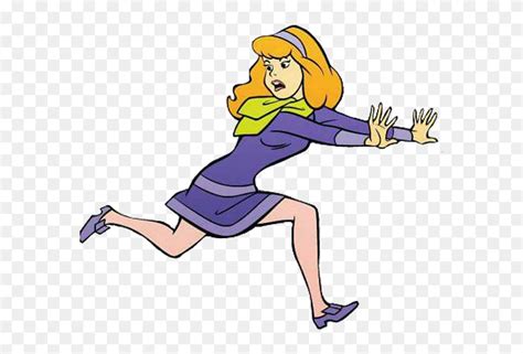 Daphne Running Scooby Doo Clipart 5604687 Pinclipart