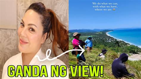 Kc Concepcion Pinakita Ang Lupang Binila Sa San Vicente Palawan