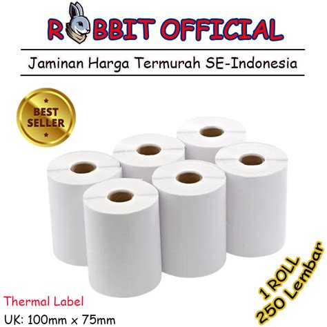 jual stiker label barcode thermal    label barcode olshop label