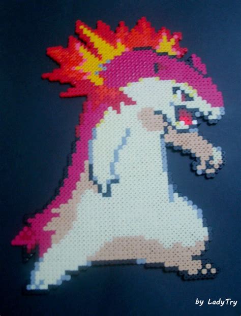 Sprite Typhlosion Pixel/art by LadyTry on Etsy