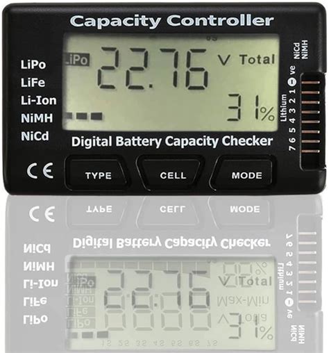 Runcci Yun Testeur De Capacit De Batterie Num Rique Indicateur Checker