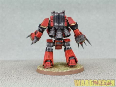 FW WDS Painted Blood Angels Legion Contemptor Incaendius Class