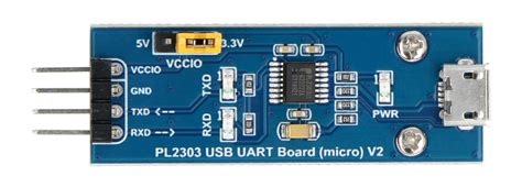 Converter USB UART TTL PL2303 MicroUSB Port Waveshare 24681 Botland