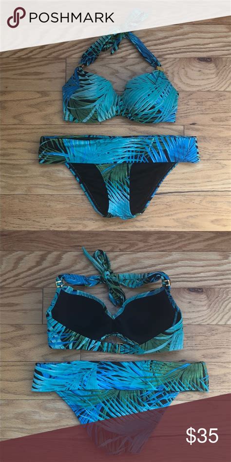 Victoria Secret Push Up Halter Bikini Bikinis Halter Bikini Push Up