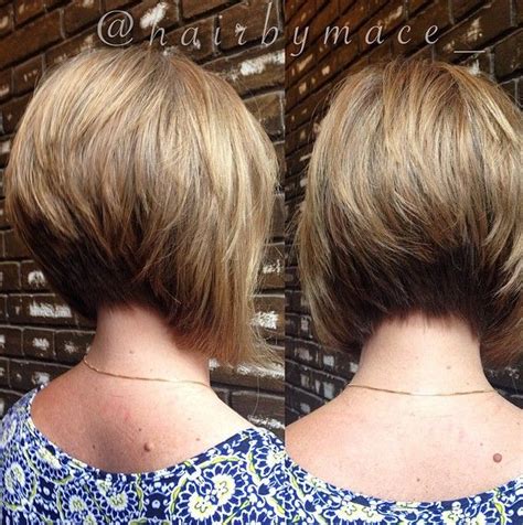 Stacked Bob Haircuts With Bangs