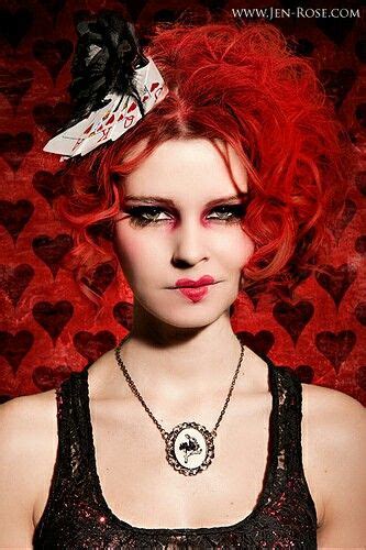 Red Queen Of Hearts Hair And Makeup Alice In Wonderland Makeup Wonderland Makeup Queen Of