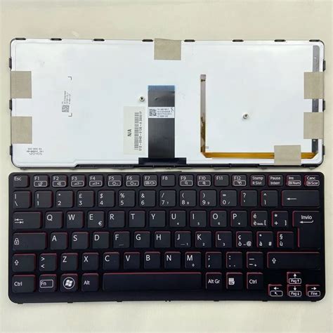 Teclado Retroiluminado Italiano Para Sony Vaio Sve Sve Svs