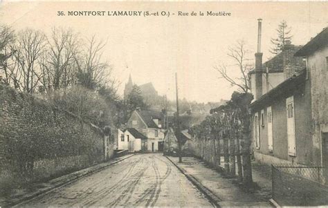 Montfort Lamaury Montfort Route De La Moutiere Vroeger En Vandaag