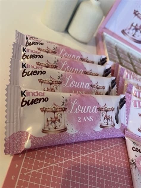 Kinder Bueno personnalisé